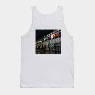 Wall of Guitars Tank Top